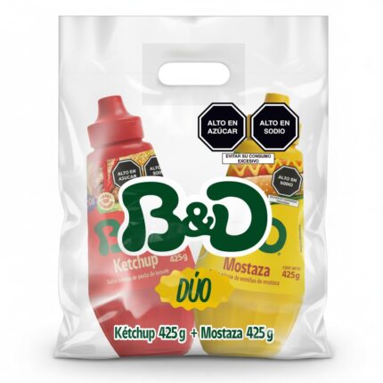 Duo Ketchup + Mostaza