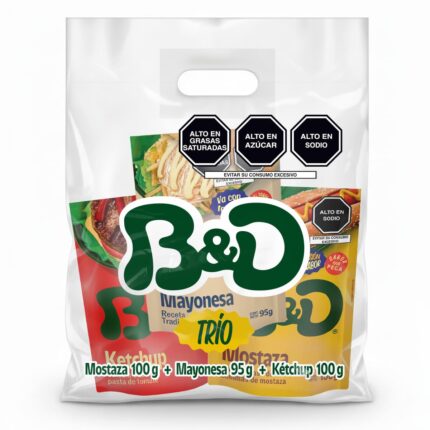 Tripack Ketchup + Mayonesa + Mostaza